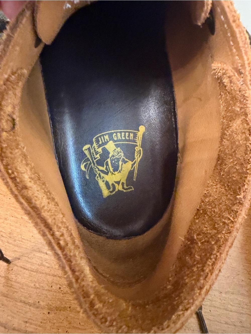 Men's Suede Chukka Boots in Tan Suede - Picture 6 of 7